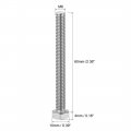 Uxcell M6x60mm Hex Bolts 304 Stainless Steel Hexagon Screw Bolt 10pcs