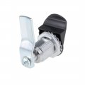 Uxcell Triangle Cam Lock 1-1 4 Cylinder Length Fits Up To 3 Thick Panel Silver Tone 4pcs