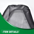 Motorcycle Seat Cover For Honda Trx 400 Ex Black Atv Faux Leather Custom Fit All Years