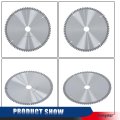 10 Inch 80 Tooth Wood Cutting Disc Carbide Tipped Circular Saw Blade With 30mm Arbor Fit For Plastic Metal Tile