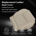 Driver Bottom Perforated Leather Seat Cover Replacement For Lexus Is250 Is350 2006 2013 Tan Microfiber Custom Fit Ventilated