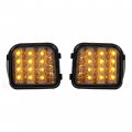Kuafu Led Turn Park Signal Light Compatible With 2006-2010 Hummer H3 H3t Lamp Left Right Replacement For Hu2530100 Hu2531100