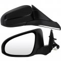 Side View Mirrors Driver And Passenger Left Right Fit For 2015 2016 2017 Toyota Camry Power Heat Black Replacement Exterior 