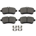 Brake Pads Rear Compatible For 2013-2016 Mercedes-benz Gl350 Gl450 Gl550 2016-2017 2019 Gle400 2017-2019 Gle43 Amg Gls450