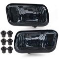 Front Bumper Fog Light For Dodge Ram 1500 2500 3500 2011-2012 Fit 2010 2009-2010 Smoke Lens 55372734ab 55372735ab 