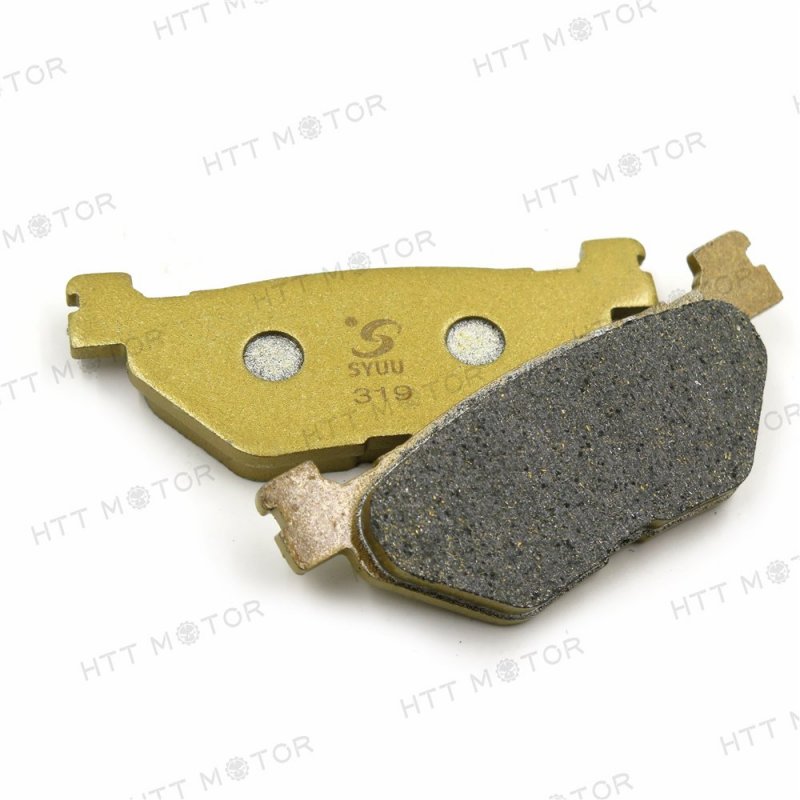 Gold Rear Disc Brake Pad Set For Motorcycles Fjr1300 Xv1900 V Star Models