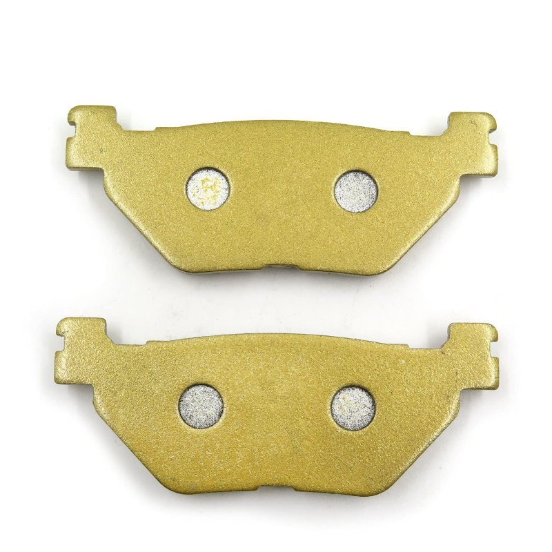 Gold Rear Disc Brake Pad Set For Motorcycles Fjr1300 Xv1900 V Star Models