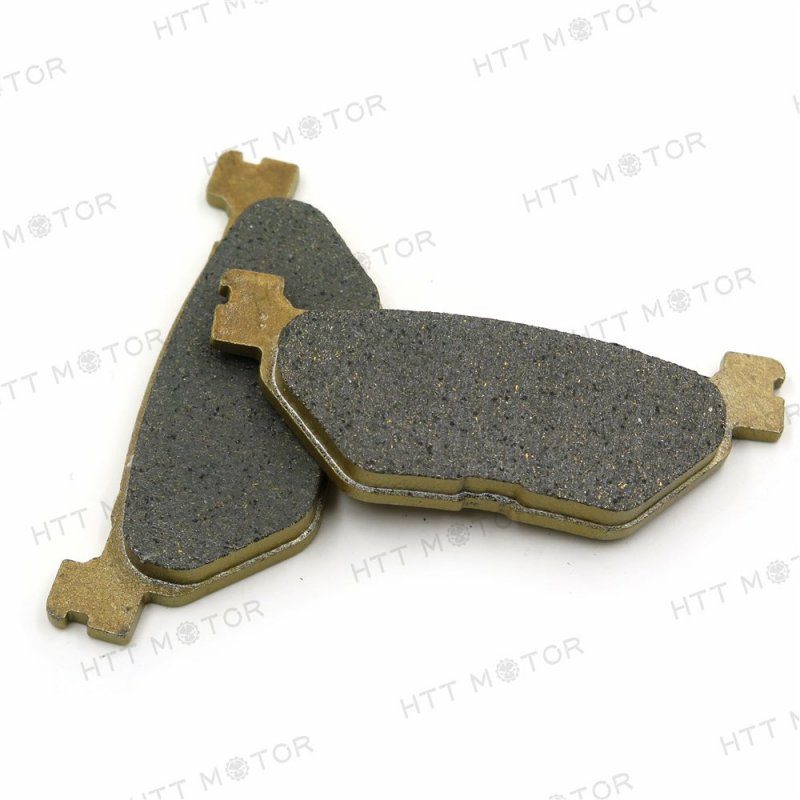 Gold Rear Disc Brake Pad Set For Motorcycles Fjr1300 Xv1900 V Star Models
