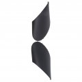 1 Pair Side Mirror Arm Cover Left Right Stem Cap 0735642839 Fit For Fiat 500 Fiat Convertible Abarth 595 695