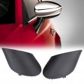 1 Pair Side Mirror Arm Cover Left Right Stem Cap 0735642839 Fit For Fiat 500 Fiat Convertible Abarth 595 695