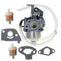 15mm Carby Carburetor 49cc 4 Stroke 142f Engine Motorized Bicycle Bike With Gasket And Fuel Filter Line 