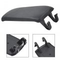 Wflnhb Black Leather Armrest Center Console Lid Cover Replacement For 2004-2008 Audi A4 S4 B7 8e0864245p38m