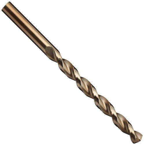 Qc21co Cobalt Hss Jobber Drill Bit Size C 135 Degrees Split Point Parabolic Flute 2 75 In 4 Length Gold Oxide Finish Round