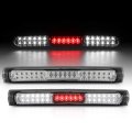 Chrome Led High Mount Stop 3rd Brake Light For 1997 2003 Ford F150 F250 And 2004 Heritage Clear Polycarbonate Lens Rear Center