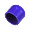1 Pcs 30mm Length 40mm 57 Id Blue Car Silicone Rubber Hose End Cap Reinforced Blanking For Bypass Tube Universal 
