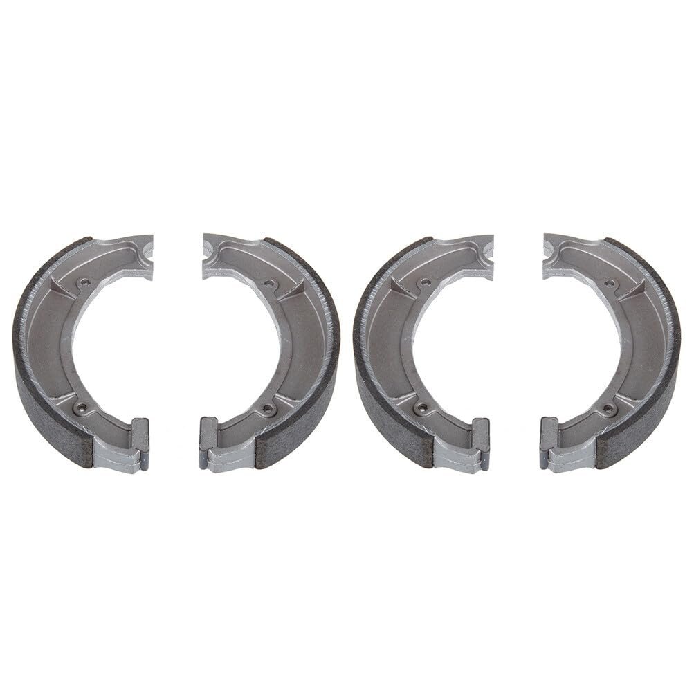 Rear Brake Shoes 2 Pair Semi Metallic For Yamaha Big Bear 350 1996 1999 400 Grizzly 600 Kodiak 450 Seca 550 Xs400