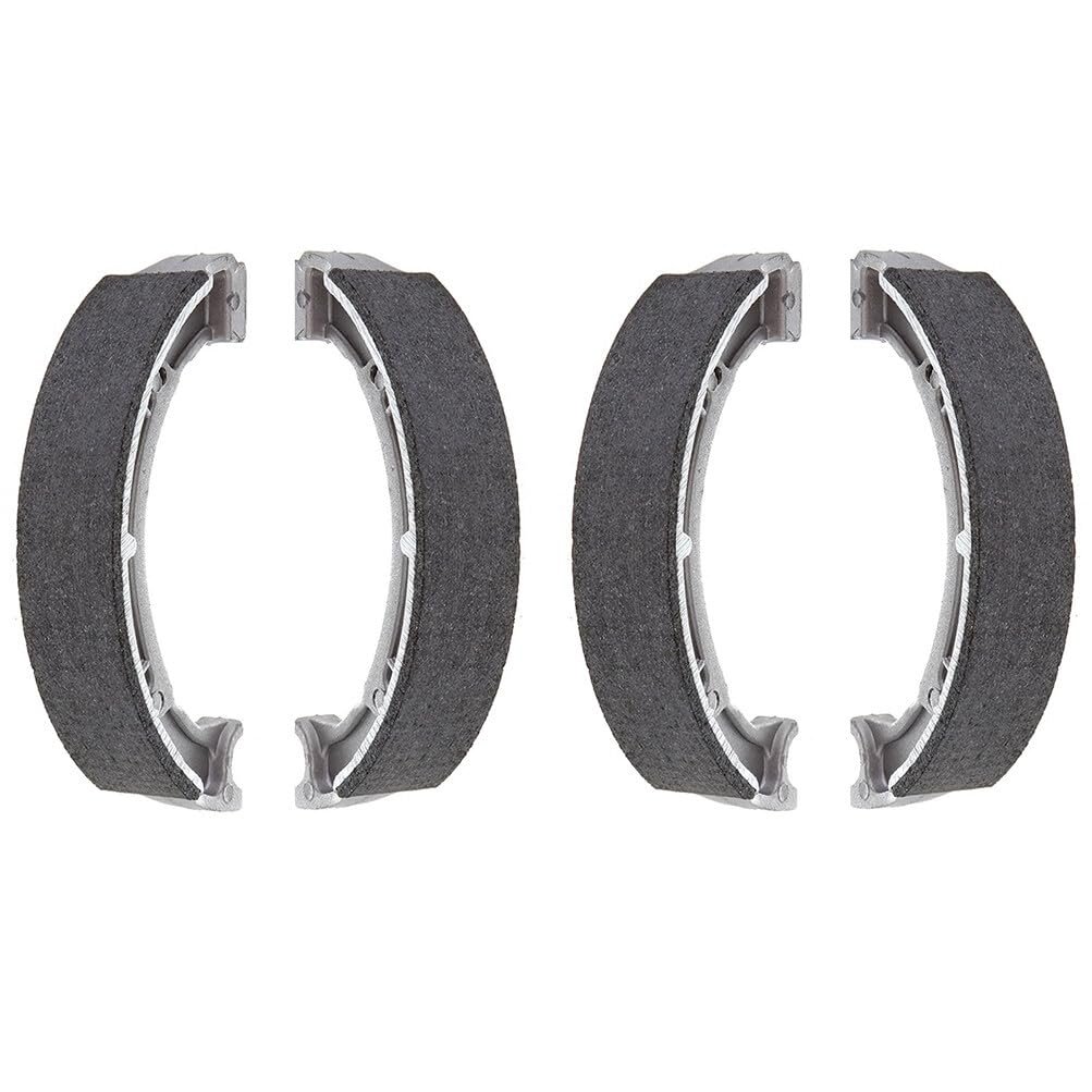 Rear Brake Shoes 2 Pair Semi Metallic For Yamaha Big Bear 350 1996 1999 400 Grizzly 600 Kodiak 450 Seca 550 Xs400