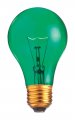 Satco 25 Watt A19 A-line Incandescent Bulb E26 Medium Green 1 Pk