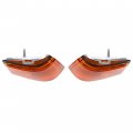 Hecasa Marker Light Compatible With 1987-1988 Oldsmobile Cutlass Supreme Calais 442 Gt-350 Replacement For Headlight Turn