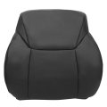 Perforated Black Front Passenger Side Top Lean Back Replacement Microfiber Leather Seat Cover For Lexus Lx570 2008 2009 2010 