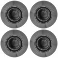 Caltric Front And Rear Wheel Nut Compatible With Can-am Commander 800r Max Efi 2018 Qty 4