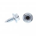Prime-line Sheet Metal Screws Self-drilling Indented Hex Washer Head 10 X 1 2 100 Pack