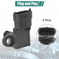 X Autohaux Map Sensor 22422785 21097978 23886330 Intake Air Temperature Boost Pressure Replacement For Volvo Truck D11 D13