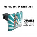Wonder Woman Flashing Lights Tow Trailer Hitch Cover Plug Insert