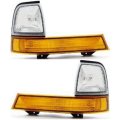 Ford Ranger Corner Light 1998 1999 2000 Driver And Passenger Side Pair Park Signal Marker Lamp Clear Amber Lens F87z13201ba 