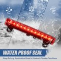 Auto Dynasty Red Led 3rd Third High Mount Brake Light Stop Lamp Compatible With Chevy Tahoe Suburban Gmc Yukon Xl Gmt800 00-06