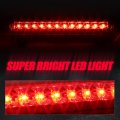 Auto Dynasty Red Led 3rd Third High Mount Brake Light Stop Lamp Compatible With Chevy Tahoe Suburban Gmc Yukon Xl Gmt800 00-06