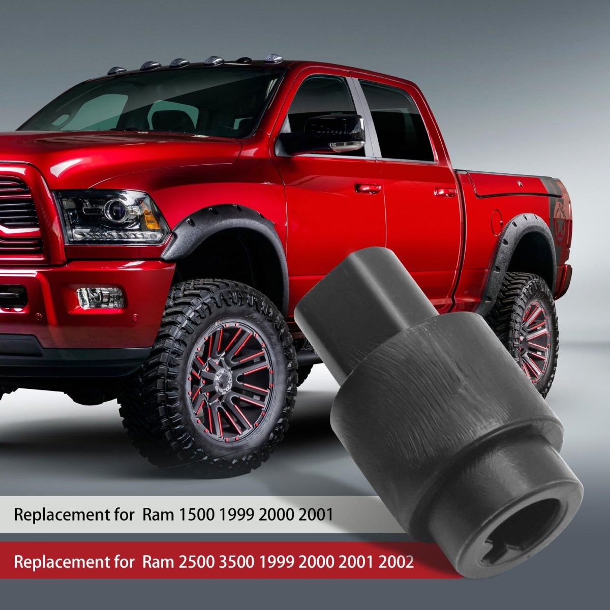 Hoypeyfiy 2pcs 05012923ab Aluminum Temperature Door Servo Coupling Replacement For Dodge Ram 1500 1999 2000 2001 2500 3500 2002