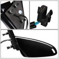 Gm1320207 Oe Style Powered Driver Left Side View Door Mirror Compatible With Saturn Sl Sedan Sw Wagon 96-02