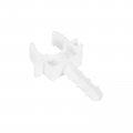 Uxcell Pvc Pipe Clamps Clips With Expansion Tube 100pcs Fit For 16mm 5 8 Od Hose Hanger Support Pex Tubing U-shaped Water