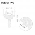 Uxcell Pvc Pipe Clamps Clips With Expansion Tube 100pcs Fit For 16mm 5 8 Od Hose Hanger Support Pex Tubing U-shaped Water