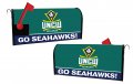 North Carolina Wilmington Seahawks New Mailbox Cover Design For 2021 Officially Licensed Collegiate Product 
