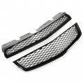 Kuafu Upper Lower Grill Compatible With 2010-2015 Chevy Chevrolet Equinox Gm1200622 25798744 Gm1200621 25798747 Front Bumper