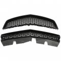 Kuafu Upper Lower Grill Compatible With 2010-2015 Chevy Chevrolet Equinox Gm1200622 25798744 Gm1200621 25798747 Front Bumper