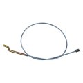 Parking Brake Cable For Dodge D150 W150 1990 1991 1992 1993 Front Replacement Natural Housing Color Rubber Jacket Standard 
