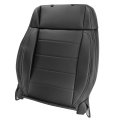 Black Artificial Leather Front Passenger Side Top Lean Back Seat Cover Replacement For 2007 2012 Custom Fit Right 