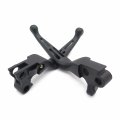 Httmt Mt241-027a-bk Parts Black Hollow Style Brake Clutch Hand Levers For 1996-2003 Xl 1996-2007 Dyna Touring Softail 2011-2014 