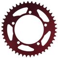 527zr-44 Red 44 Tooth Rear Sprocket Cat5 Aluminum Racing For Sport Motorcycles Cnc Manufactured In Usa 