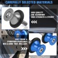 Chifun 2pcs 6mm M6 X1 5 Motorcycle Swing Arm Spools Sliders Cnc Aluminum Swingarm Stand Screw Compatible With R1 R6 R3 Mt07