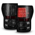 Acanii For 2007-2013 Toyota Tundra Pickup Truck Smoke Lens Led Brake Tail Lights Lamps Assembly Pair Left Right