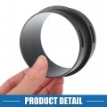 A Absopro Car Air Ducting Connector Straight Heater Duct Joiner Pipe 2 95 80mm Od Black