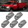 5x Roof Running Top Clearance Lights Clear Lens Amber Light Waterproof Side Marker Trailer Forord 250 350 F 450 F 550 Super 