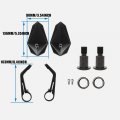 Espeedmtc For Yamaha Tdm850 Tdm900 Rearview Mirror Bar End Blue Cnc Aluminum Alloy Adjustable Handlebar Mirrors Accessories