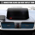 Motoforti Universal Car Air Conditioner Vent Outlet Trims Interior Accessories Decorative Filler Insert Strip Line 5m 16 4ft