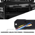 Speedtech Lights Z-6 Tir 18w Led Strobe For Police Cars Construction Trucks Service Vehicles Plows Emergency Surface Mount