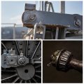 Uxcell 8 Pcs Cotter Pin Clip Fastener 5 16 X3 1 8x80mm High-strength Zinc Plated Steel Extended Prong Straight Hitch Hairpin
